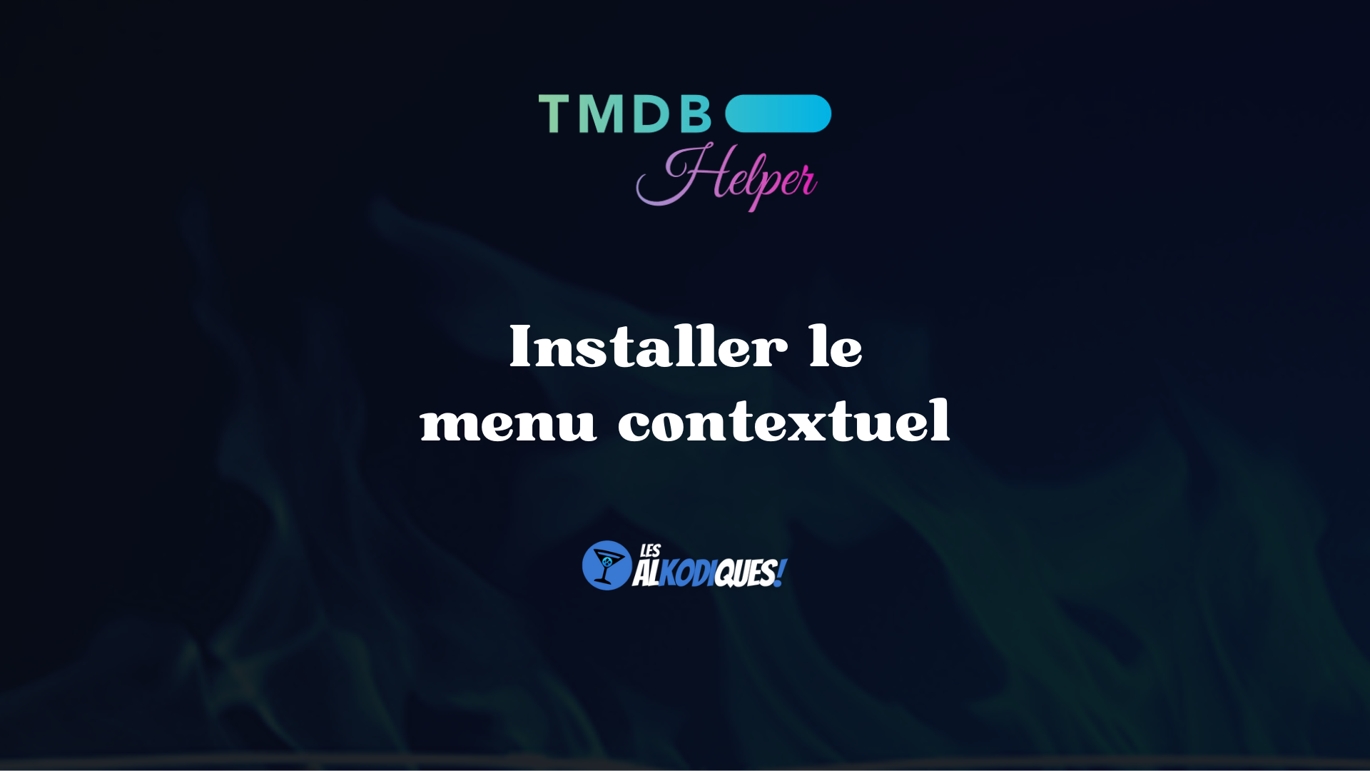 installer le menu contextuel tmdbh